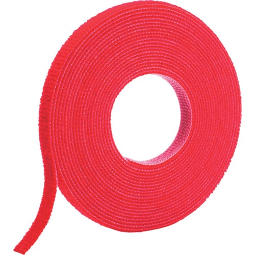 トラスコ中山 パンドウイット タックタイ ロールタイプ 赤 HLM-15R2（ご注文単位1巻）【直送品】