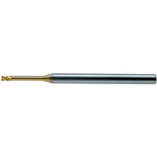 トラスコ中山 ユニオンツール 超硬エンドミルHLRS 4枚刃ロングネックラジアスφ1.2×R0.1×有効長6（ご注文単位1本）【直送品】
