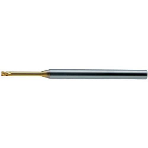 トラスコ中山 ユニオンツール 超硬エンドミルHLRS 4枚刃ロングネックラジアス φ2×R0.3×有効長6（ご注文単位1本）【直送品】