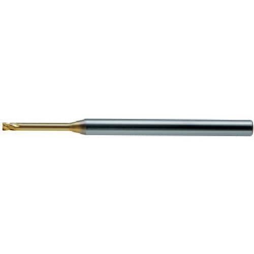 トラスコ中山 ユニオンツール 超硬エンドミルHLRS 4枚刃ロングネックラジアス φ2×R0.5×有効長6（ご注文単位1本）【直送品】