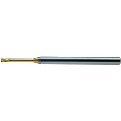トラスコ中山 ユニオンツール 超硬エンドミルHLRS 4枚刃ロングネックラジアスφ2.5×R0.5×有効長8(ご注文単位1本)【直送品】