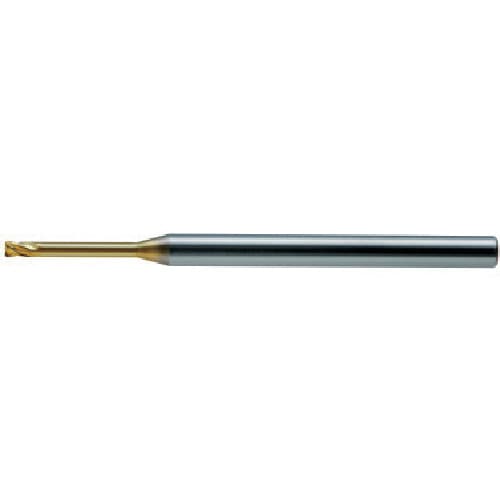 トラスコ中山 ユニオンツール 超硬エンドミルHLRS 4枚刃ロングネックラジアス φ3×R0.1×有効長16(ご注文単位1本)【直送品】