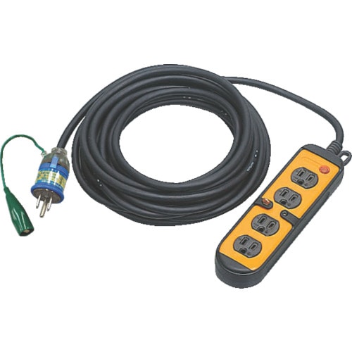 トラスコ中山 ハタヤ マルチタップ延長コード 851-3782(ご注文単位1本)【直送品】