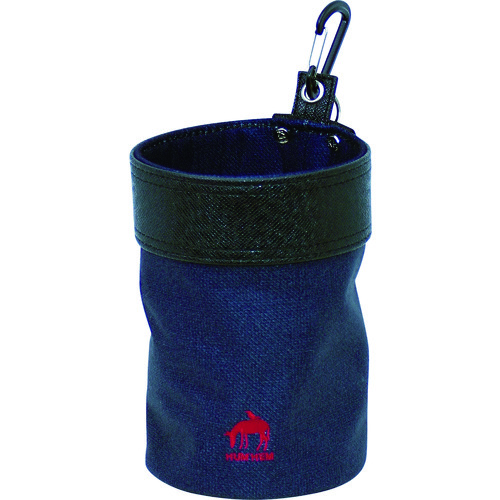 トラスコ中山 KH HUMHEM ウエストバッグ丸型 ネイビー(ご注文単位1個)【直送品】