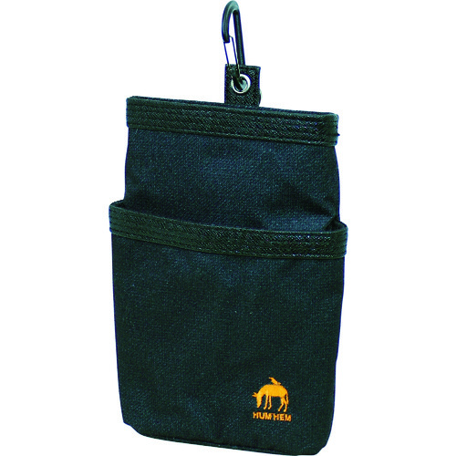 トラスコ中山 KH HUMHEM ポシェット ブラック(ご注文単位1個)【直送品】