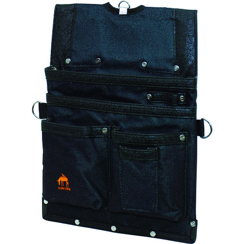 トラスコ中山 KH HUMHEM 24127型バック ブラック(ご注文単位1個)【直送品】