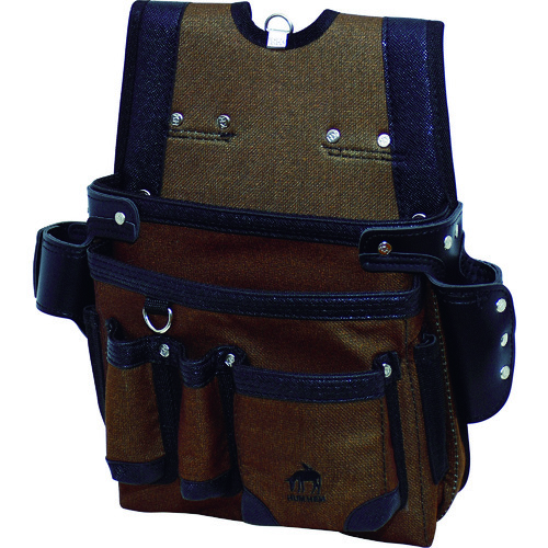 トラスコ中山 KH HUMHEM 24206型バック ブラウン(ご注文単位1個)【直送品】