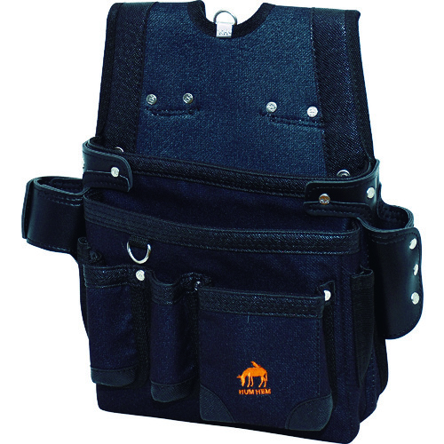 トラスコ中山 KH HUMHEM 24206型バック ブラック(ご注文単位1個)【直送品】