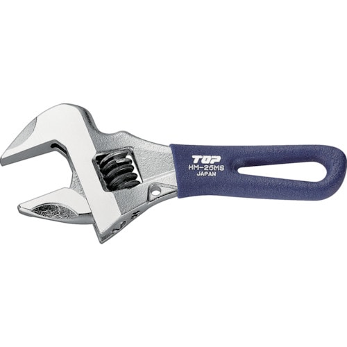 トラスコ中山 TOP ショートワークワイド(ガタ無しモンキレンチ) 258-0040(ご注文単位1個)【直送品】