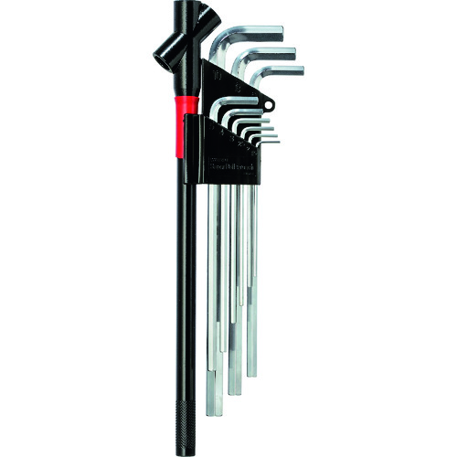 トラスコ中山 ワイズ 六角棒レンチ LLセット1.5~10mm(ご注文単位1セット)【直送品】