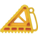 トラスコ中山 ANZEN タイヤストッパー 黄(ご注文単位1個)【直送品】