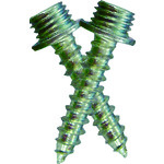 トラスコ中山 TRUSCO フック用ステンコートポイントビスセット 4×20 2本入(ご注文単位1パック)【直送品】