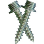 トラスコ中山 TRUSCO フック用ステンコートポイントビスセット 4×35 2本入(ご注文単位1パック)【直送品】