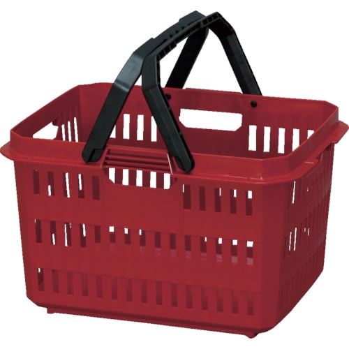 トラスコ中山 IRIS 226086 ハードプロバスケット ダークレッド(ご注文単位1個)【直送品】