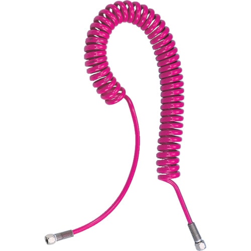 トラスコ中山 TRUSCO ハイパワーコイルホース高圧用 2.0MPa 3.8m(ご注文単位1本)【直送品】