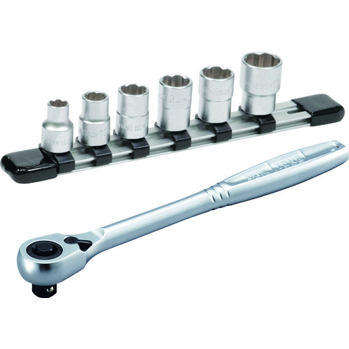 トラスコ中山 TONE クイックフィットソケットレンチセット(ご注文単位1セット)【直送品】