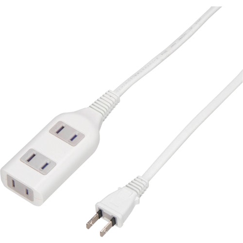 トラスコ中山 YAZAWA テーブルタップ3個口5mホワイト(ご注文単位1個)【直送品】