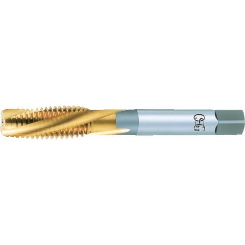 トラスコ中山 OSG TiNコーティング高速シンクロタップ(逆ねじれメートルねじ用) M4 ピッチ0.7mm 20714(ご注文単位1本)【直送品】