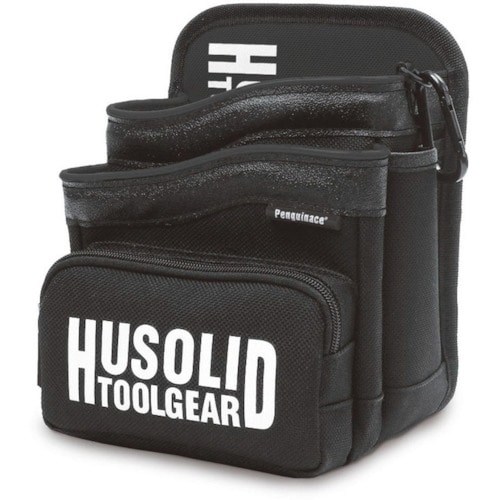 トラスコ中山 ペンギンエース HUSOLID TOOLGEAR HT-010 ブラック(ご注文単位1個)【直送品】