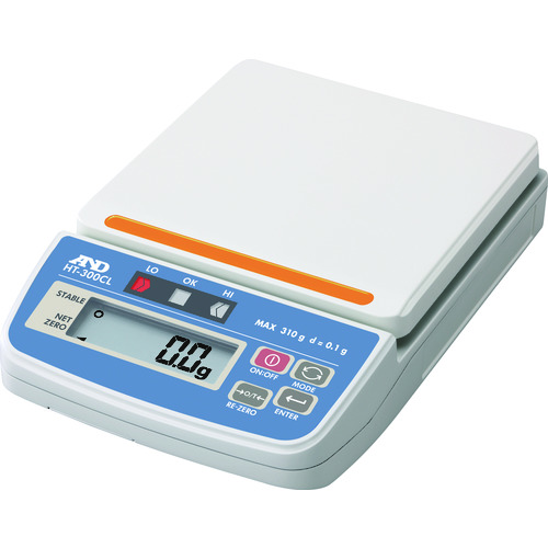 トラスコ中山 A&D コンパレータライトつきデジタルはかり HT300CL(ご注文単位1台)【直送品】