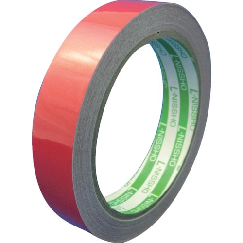 トラスコ中山 日東エルマテ 広角反射テープ20mm×5m レッド(ご注文単位1巻)【直送品】