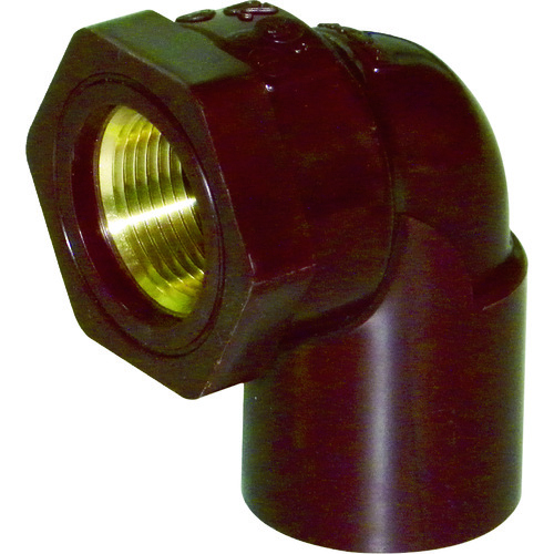 トラスコ中山 クボタケミックス HTメタル給水栓エルボ HT-MWL 20(ご注文単位1個)【直送品】