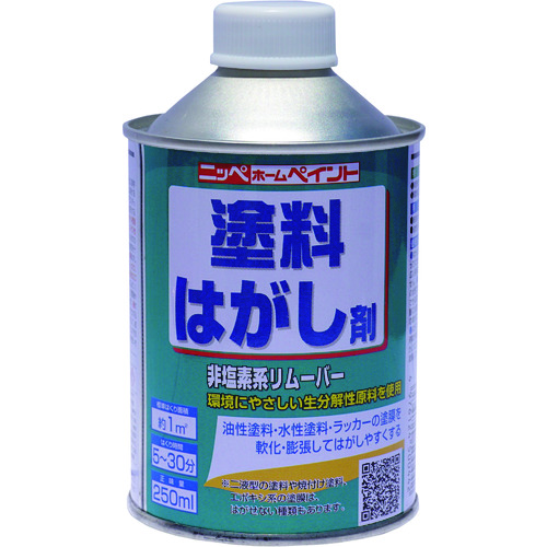 トラスコ中山 ニッぺ 塗料はがし剤 250ml HUW001-250(ご注文単位1本)【直送品】