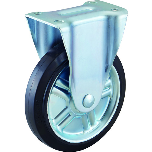 トラスコ中山 TRUSCO 固定キャスターφ200(ご注文単位1個)【直送品】