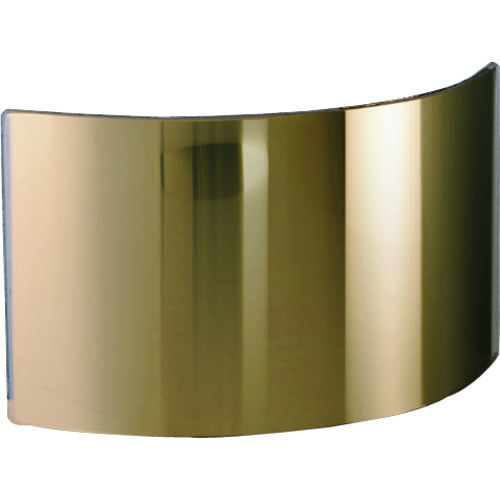 トラスコ中山 JUTEC 耐熱保護服 フード フリーサイズ用 ガラスバイザー ゴールド(ご注文単位1個)【直送品】