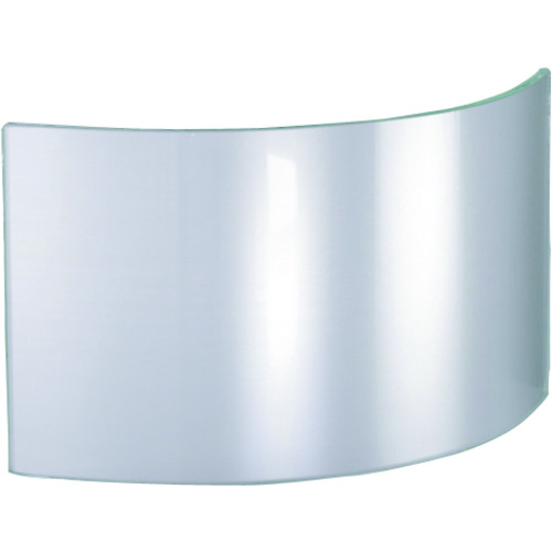 トラスコ中山 JUTEC 耐熱保護服 フード フリーサイズ用 ガラスバイザー クリア(ご注文単位1個)【直送品】