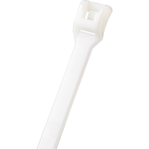 トラスコ中山 パンドウイット 結束バンド ベルトタイ ナチュラル 7.6×376×1.9 (250本入)（ご注文単位1袋）【直送品】