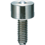 トラスコ中山 ISB 上向用ボールキャスター イグチベアー IS-05N スチール製(ご注文単位1個)【直送品】