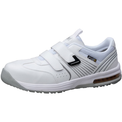 トラスコ中山 ミドリ安全 静電耐滑ワイド樹脂先芯スニーカー ISA-805S 24.5cm 811-1868(ご注文単位1足)【直送品】