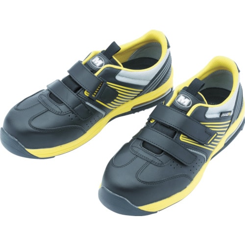 トラスコ中山 ミドリ安全 静電耐滑ワイド樹脂先芯スニーカー ISA-805S 28.0cm 811-1890(ご注文単位1足)【直送品】