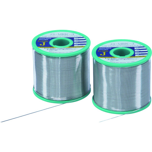 トラスコ中山 石川 エバソルMRK(すず96.5%/銀3.0%/銅0.5%)-0.5mm-0.5kg(ご注文単位1巻)【直送品】