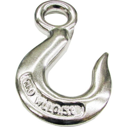 トラスコ中山 水本 ステンレス 重量フック(鍛造製) 使用荷重0.5t(ご注文単位1個)【直送品】