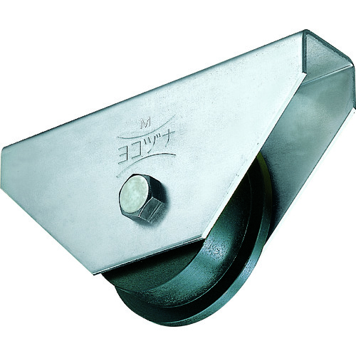 トラスコ中山 ヨコヅナ 鉄重量戸車 車輪径150mm トロ車型(ご注文単位1個)【直送品】