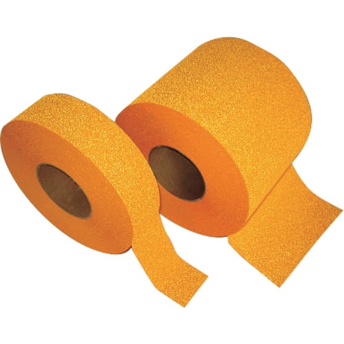 トラスコ中山 積水 貼付式区画線 仮ラインテープ ジスラインテープ 黄 50mm幅(鉛)(ご注文単位1巻)【直送品】