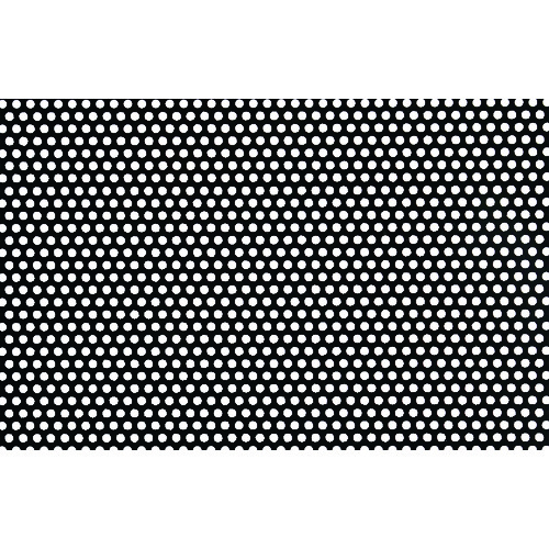 トラスコ中山 OKUTANI 樹脂パンチング 1.0TXD3XP5 910X910 ブラック（ご注文単位6枚）【直送品】