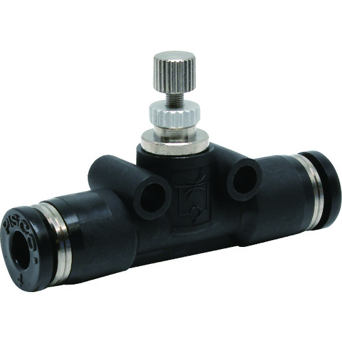 トラスコ中山 ピスコ スピードコントローラ ユニオンストレート　485-6171（ご注文単位1個）【直送品】