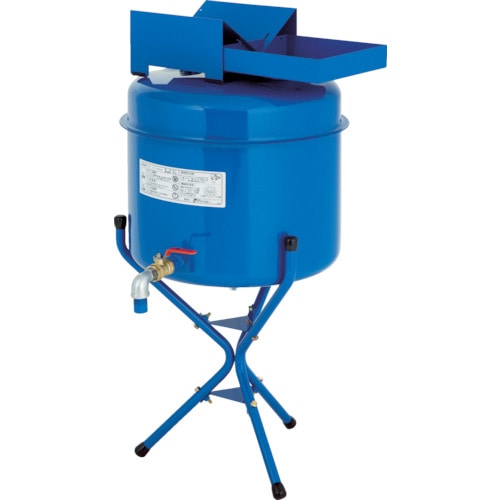 トラスコ中山 オーティ・マットー オイルタンク 潤滑油丸型タンク ペール受台付(ご注文単位1台)【直送品】