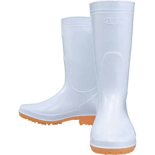 トラスコ中山 おたふく 耐油長靴 白 30.0(ご注文単位1足)【直送品】
