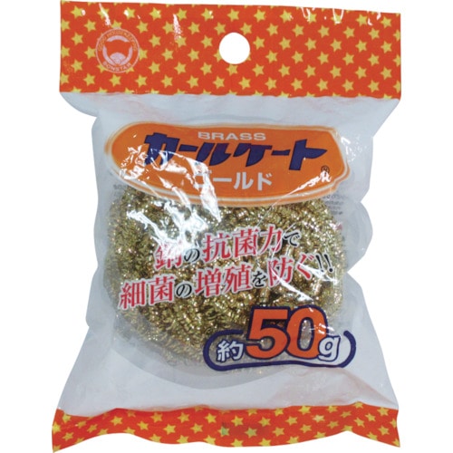 トラスコ中山 ボンスター カールケートゴールド 50g(ご注文単位1個)【直送品】