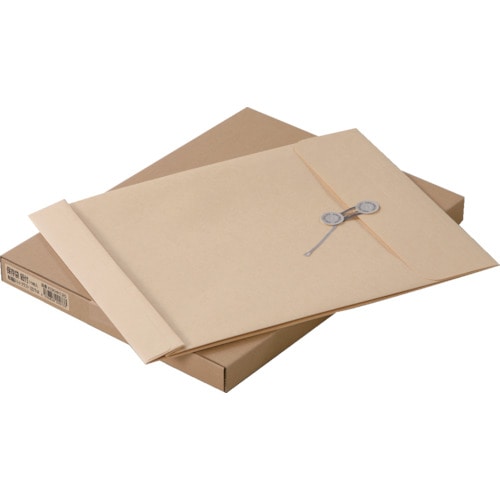 トラスコ中山 キングコーポ 保存袋 紐付10 角形0号120g(ご注文単位1箱)【直送品】