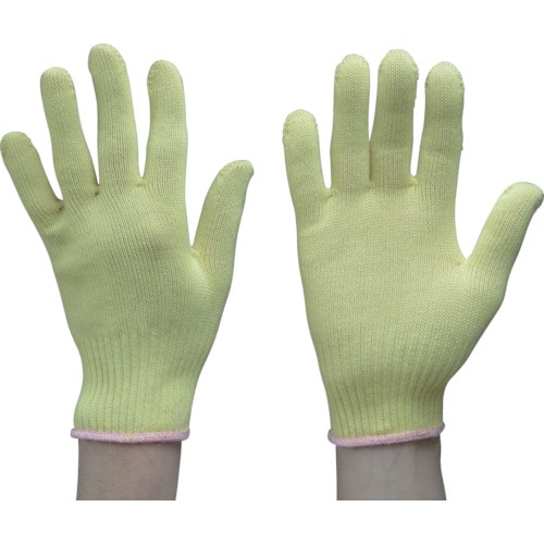 トラスコ中山 トワロン 耐切創手袋 ケブラーK-10G うす手 S(ご注文単位1組)【直送品】