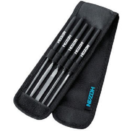 トラスコ中山 HOZAN ヤスリセット 5本組(ご注文単位1個)【直送品】