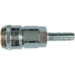 トラスコ中山 ハッコウ ワンタッチカップリングソケット 1/4ホース用(ご注文単位1個)【直送品】