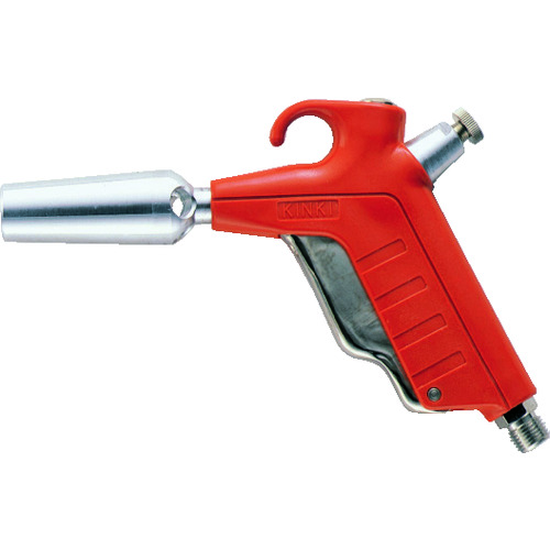 トラスコ中山 近畿 エアーダスターガン 1/4 ノズル口径16mm ノズル長75mm(ご注文単位1個)【直送品】