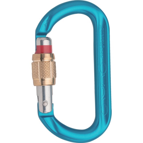 トラスコ中山 ALPIN カラビナ OVALO スクリューロック 線径12.5 グリーン(ご注文単位1個)【直送品】