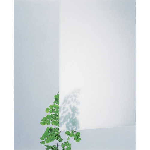 トラスコ中山 光 アクリルキャスト板 乳白半透明 2X1860X930 穴ナシ(ご注文単位5枚)【直送品】